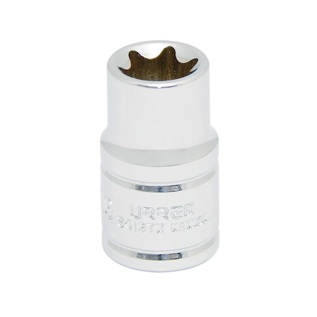Urrea 1/2" drive female torx short socket E16 5416TX
